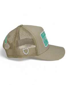 Gorra DOM Trucker Beige