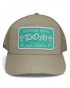 Gorra DOM Trucker Beige