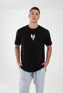 Print Black T-Shirt