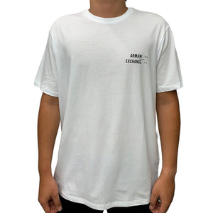 Armani Exchange Camiseta Blanca