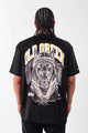 Camiseta Semi Oversize Dog Negro