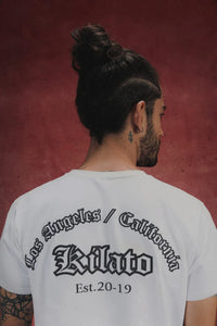 Camiseta Kilato L.A California Blanca