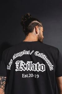 Camiseta Kilato L.A California Negra