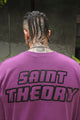 Camiseta Saint Theory Fucking Morada