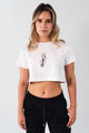 Crop Top Sageness Blanco