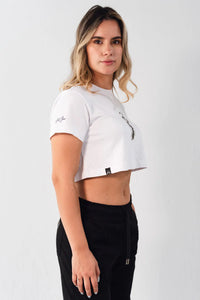 Crop Top Sageness Blanco