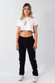 Crop Top Sageness Blanco