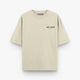 Camiseta Divine Threads Beige con Gris