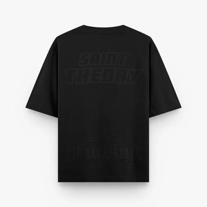 Camiseta Fcking Fabulous tono a tono Negro