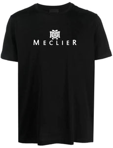 Camiseta Meclier Monograma Negra
